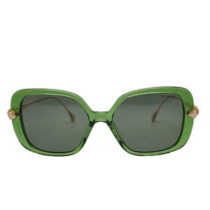 Swarovski SK6011 3002/2 Transparent Green/Green Lens 55mm Women's Sunglasses